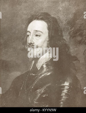 König Karl I. von England, 1600-1649 regierte 1625-1649 Stockfoto