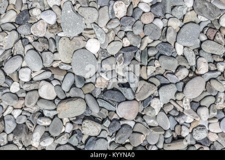 Abstrakte glatten runden Kieselsteinen meer Textur Hintergrund Stockfoto