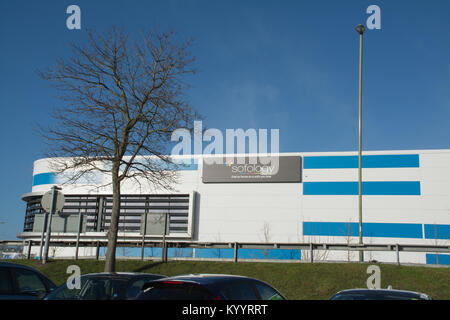 Der neue Horizont Retail Park in Farnborough, Hampshire, UK, im Januar 2018 Stockfoto