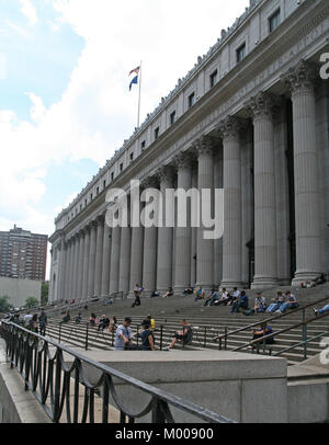 Das James A. Farley Post Office Building, New York City, New York State, USA. Stockfoto