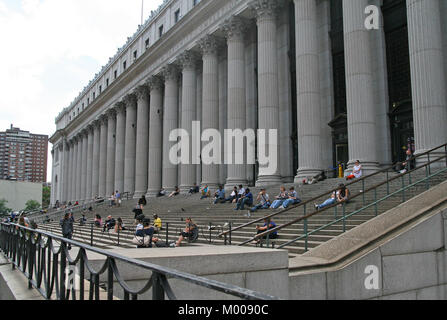 Das James A. Farley Post Office Building, New York City, New York State, USA. Stockfoto