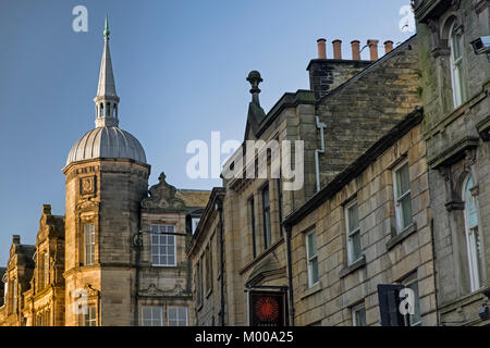 Die Geschichte Lancaster Lancashire, Großbritannien Stockfoto