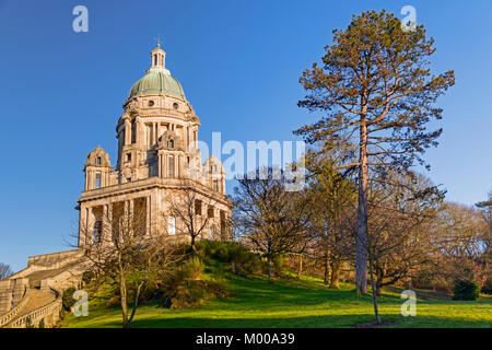 Die Ashton Memorial Williamson Park Lancaster Lancashire, Großbritannien Stockfoto