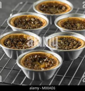 Kanadische Butter Kuchen. Kanada Essen Stockfoto