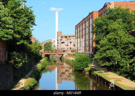 Washington DC, die Hauptstadt der Vereinigten Staaten. Berühmte post-industrial Canal Park in Georgetown Viertel. Stockfoto