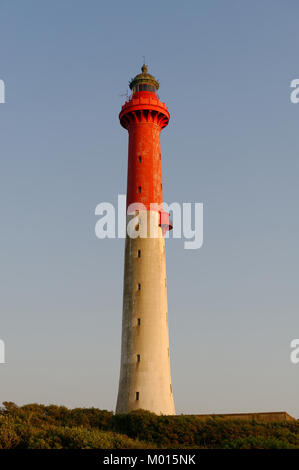 Den Leuchtturm von La Coubre oder Phare de la Coubre, La Tremblade, Frankreich, Stockfoto