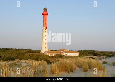 Den Leuchtturm von La Coubre oder Phare de la Coubre, La Tremblade, Frankreich, Stockfoto