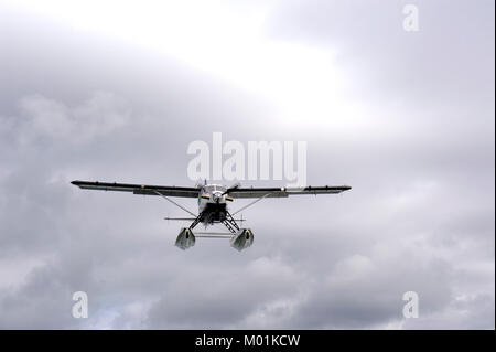 Die de Havilland turbo Beaver ist eine aktualisierte Version von der DHC-2, die über ein Pferd in den kanadischen Norden. Stockfoto