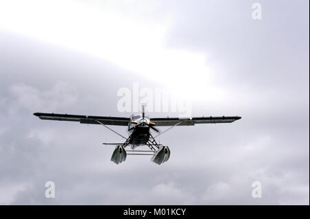 Die de Havilland turbo Beaver ist eine aktualisierte Version von der DHC-2, die über ein Pferd in den kanadischen Norden. Stockfoto