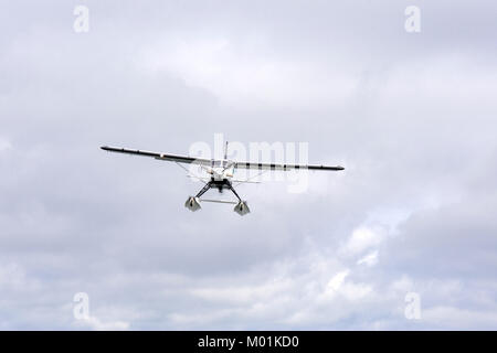 Die de Havilland turbo Beaver ist eine aktualisierte Version von der DHC-2, die über ein Pferd in den kanadischen Norden. Stockfoto