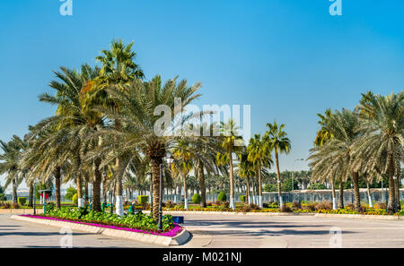 Corniche Park in Doha, Katar Stockfoto