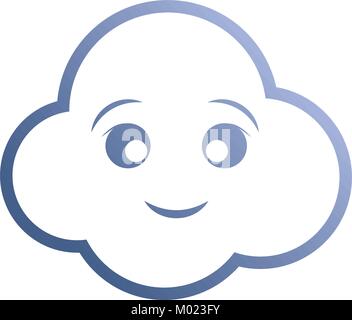 Cloud Vector Illustration Stock Vektor