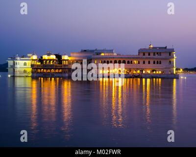 Taj Lake Palace Udaipur Stockfoto