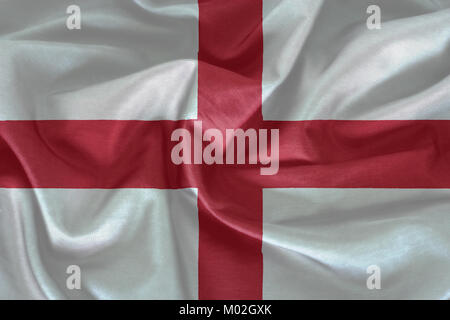 Winkende England Flagge Stockfoto