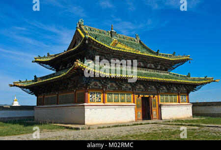 Die Mongolei, Kharkhorin: Erdene Zuu Östlichen Tempel Stockfoto
