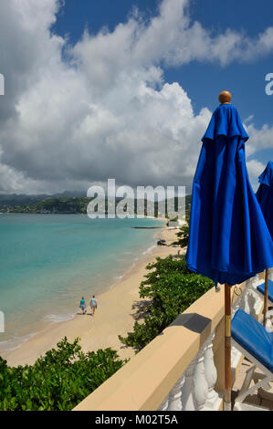 Grand Anse Beach, Grenada, Grenadinen, Karibik Stockfoto