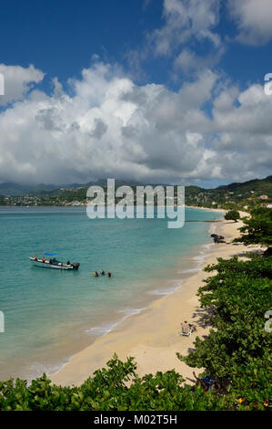 Grand Anse Beach, Grenada, Grenadinen, Karibik Stockfoto