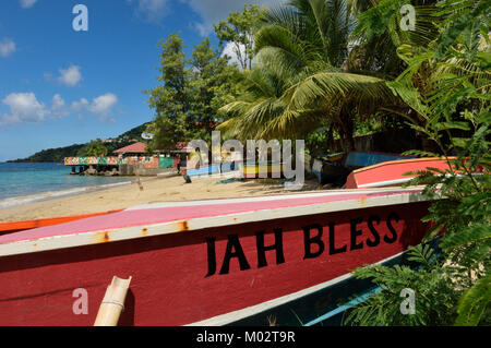 Grand-mal-Bucht, Grenada, Karibik Stockfoto