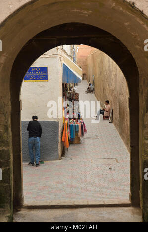 Medina von Essaouira, Marokko, Nordafrika Stockfoto