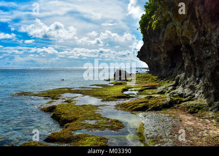 Bali Grün Schüssel Strand Stockfoto