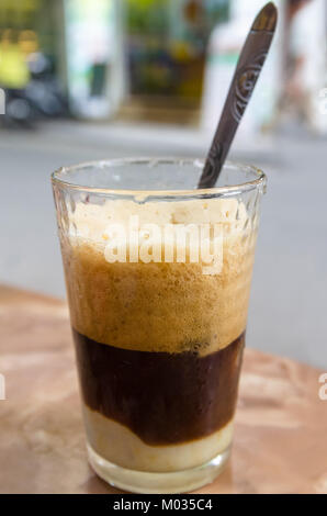 Vietnam Kaffee in Hanoi, Vietnam. Stockfoto