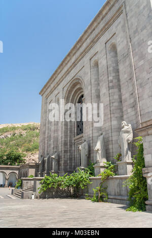 Mesrop Mashtots Institut für alte Handschriften in Eriwan, Armenien Stockfoto