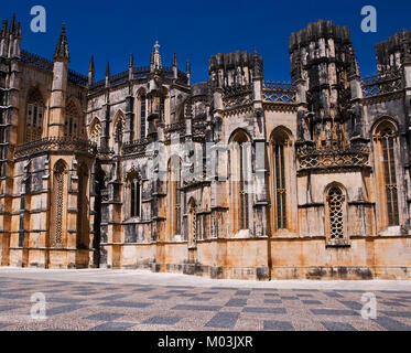 Kloster Batalha Stockfoto