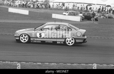 Ray Bellm, BMW 318, British Touring Cars, 21. Juni 1992, Donington Park Stockfoto