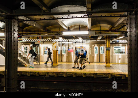 14. Straße - Achte Avenue Subway Station Manhattan New York, New York, USA Stockfoto