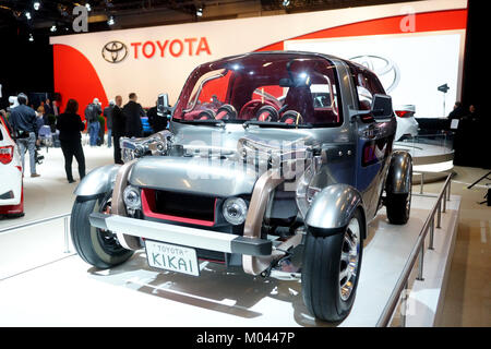 Montreal, Kanada. 18 Jan, 2018. Die Kikai Concept Car von Toyota auf der Auto Show in Montreal. Credit: Mario Beauregrad/Alamy leben Nachrichten Stockfoto