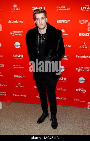 Park City, UT, USA. 18 Jan, 2018. Rafael Casal in der Ankunftshalle für BLINDSPOTTING Premiere auf dem Sundance Film Festival 2018, Eccles Theater, Park City, UT 18. Januar 2018. Credit: JA/Everett Collection/Alamy leben Nachrichten Stockfoto