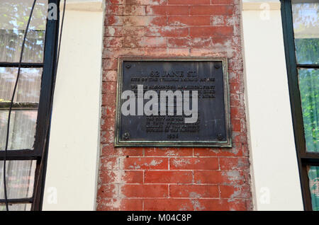 Möglicher Standort von William bayard Haus, wo Alexander Hamilton starb Greenwich Village in Manhattan New York Stockfoto