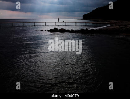 Blick auf die Infinite Bridge , das dänische Architekturbüro Gjøde & Povlsgaard. Aarhus Dänemark Stockfoto