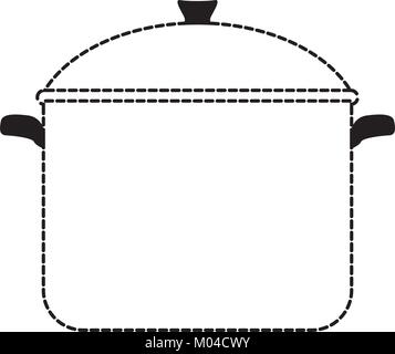 Kessel pan Design Stock Vektor