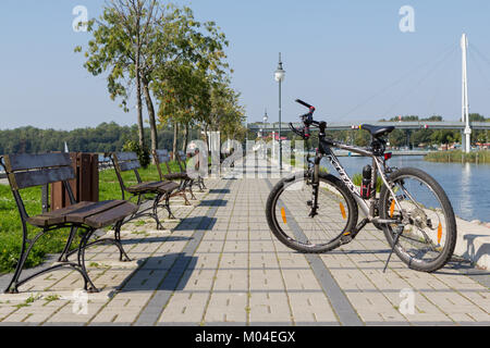 Gizycko, Masuren, Big Lake District in Polen Stockfoto