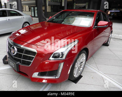 Cadillac CTS Elegance (ABA-A 1 LL) vorne Stockfoto