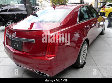 Cadillac CTS Elegance (ABA-A 1 LL) hinten Stockfoto