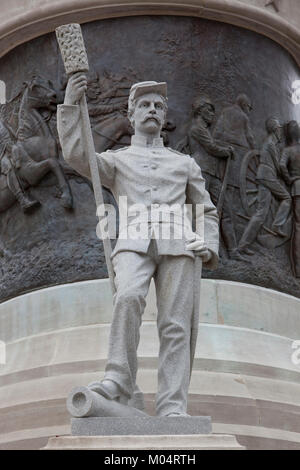 Confederate Memorial Denkmal, Montgomery, Alabama Stockfoto