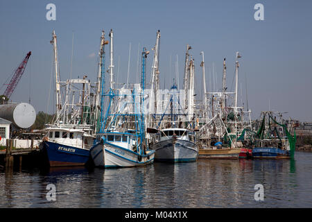 Bayou La Batre, Alabama, ist ein Fischerdorf Stockfoto