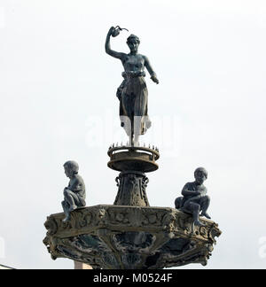 Court Square Brunnen, Montgomery, Alabama Stockfoto