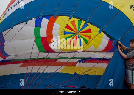 Hot Air Balloon Jubiläums Festival, Decatur, Alabama Stockfoto