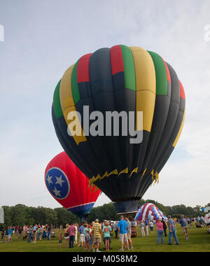 Hot Air Balloon Jubiläums Festival, Decatur, Alabama Stockfoto