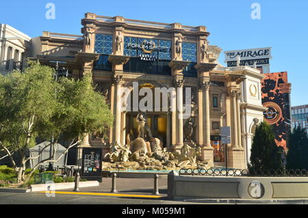 Wunderschönes Hotel Caesar Palace auf dem Las Vegas Strip. Reise Urlaub am 26. Juni 2017. Las Vegas Strip, Las Vegas, Nevada USA EEUU. Stockfoto