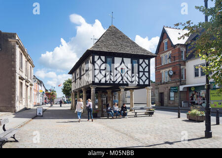 17. jahrhundert Royal Wootton Bassett Rathaus Museum, High Street, Royal Wootton Bassett, Wiltshire, England, Vereinigtes Königreich Stockfoto