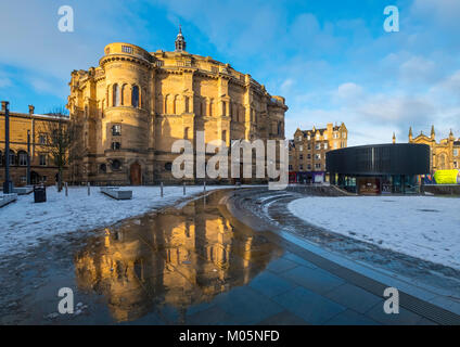 Anzeigen von McEwan Hall an der Universität von Edinburgh, Schottland, Vereinigtes Königreich Stockfoto