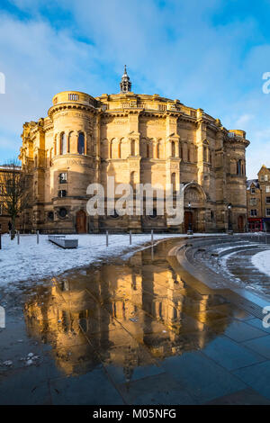 Anzeigen von McEwan Hall an der Universität von Edinburgh, Schottland, Vereinigtes Königreich Stockfoto