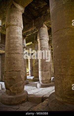 Ägypten Abydos Tempel Stockfoto