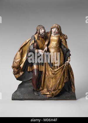 Treffen der Heiligen Joachim und Anna an der Golden Gate MET DP 144435 Stockfoto