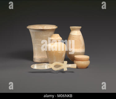 Kohl jar mit einem separaten Hals und Deckel MET DP--744-002 Stockfoto