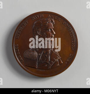 Medaille von Captain Charles Stewart MET LC-83 2 400-001 Stockfoto